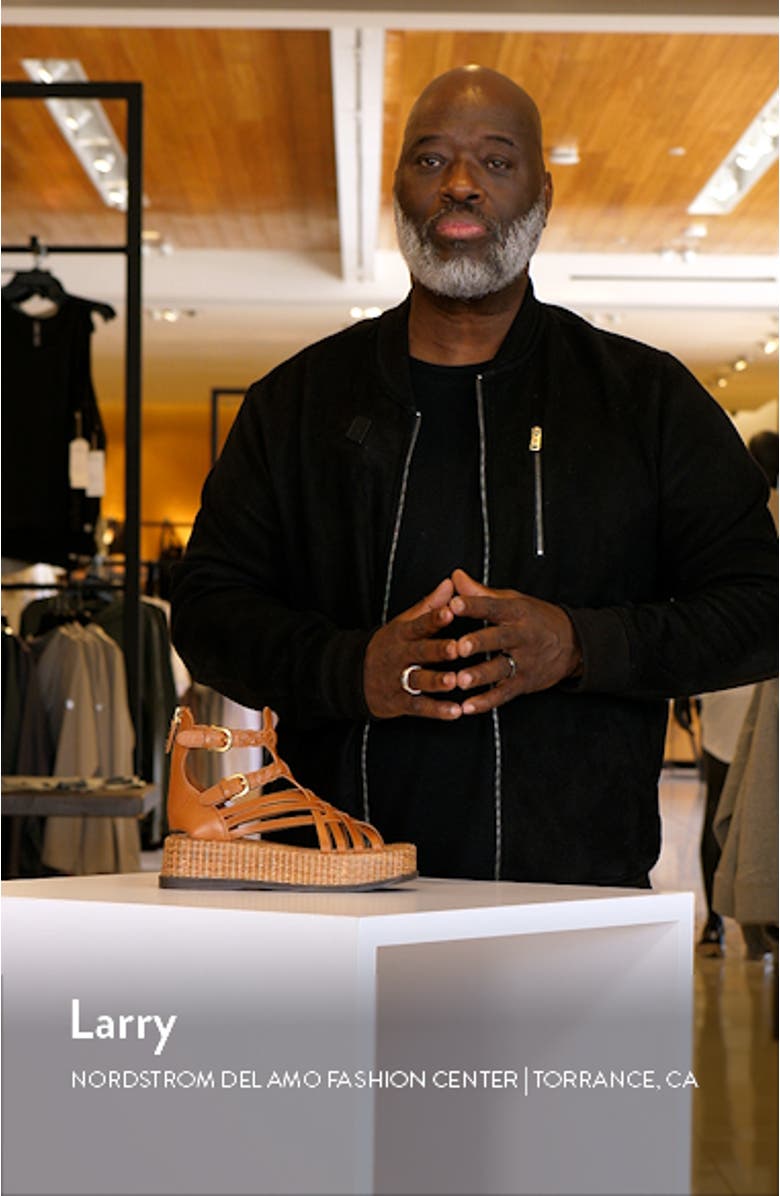 Nicki Ankle Strap Platform Sandal, sales video thumbnail