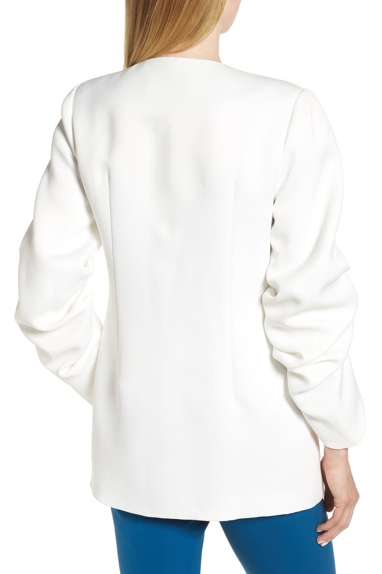 Plaza Blazer, Alternate, color, WHITE