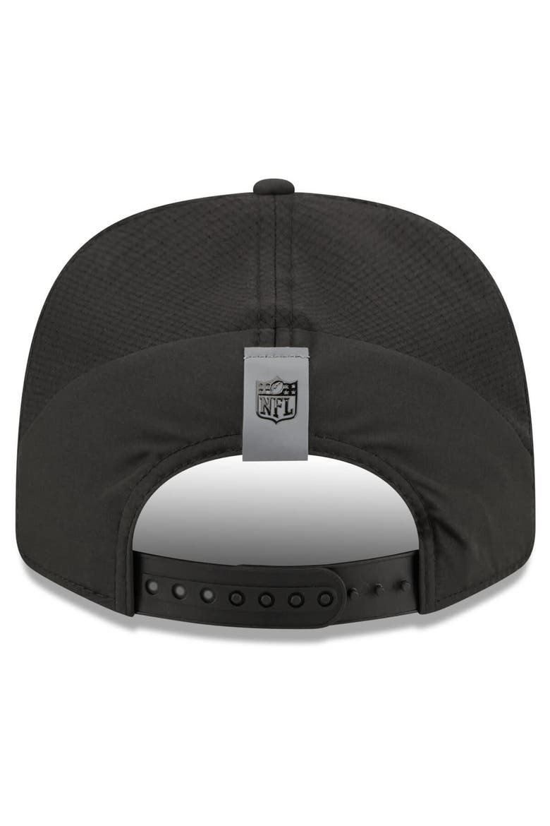 Men's New Era  Black Detroit Lions 2026 NFL Training Camp 9SEVENTY Adjustable Hat, Alternate, color, Black