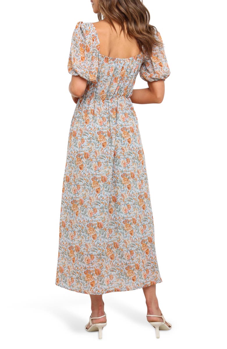 Petal & Pup Gelasius Puff Sleeve Maxi Dress, Alternate, color,