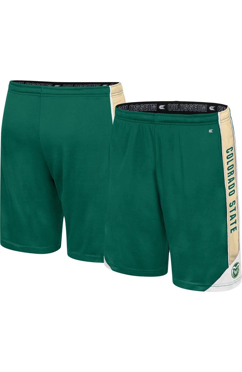 COLOSSEUM Men's Colosseum Green Colorado State Rams Haller Shorts, Main, color,