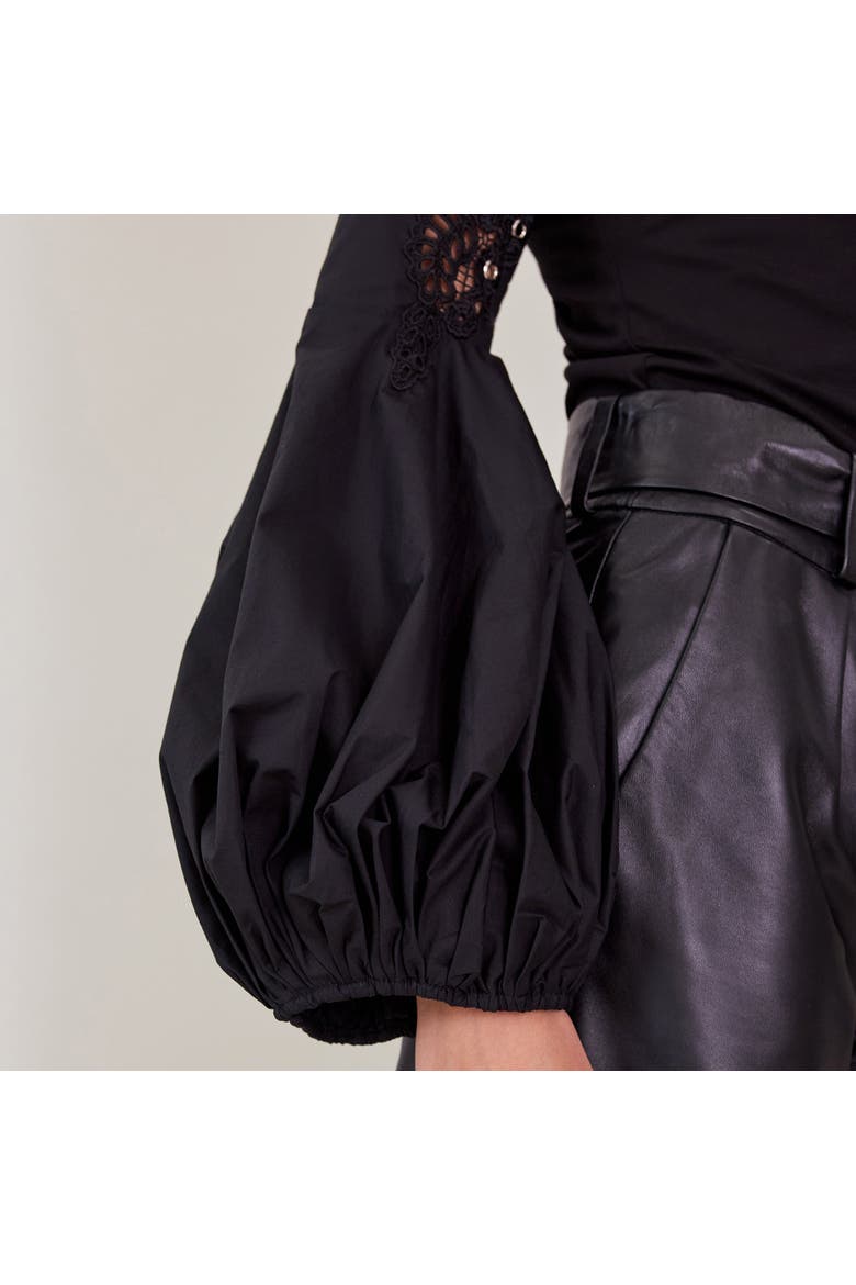 Lenna Top, Alternate, color, Black