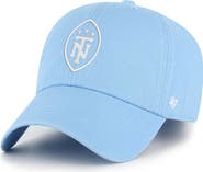 '47 Men's '47 Light Blue Tennessee Titans Secondary Logo Clean Up Adjustable Hat
