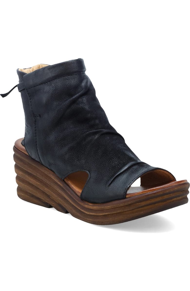 Miz Mooz Anna Slouch Wedge Sandal, Main, color,