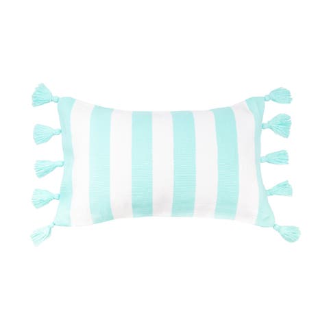 Cabana Stripes with Tassels Pillow Collection