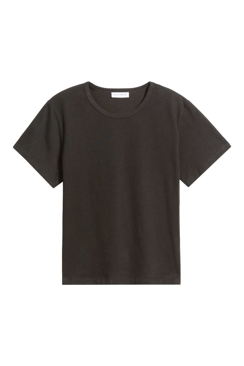 Reese Oversize Cotton T-Shirt, Alternate, color, BLACK