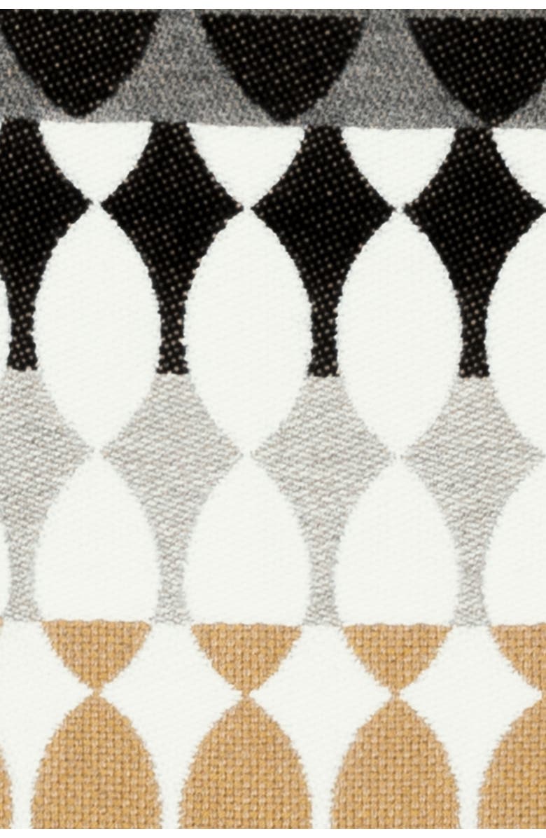 Elaine Smith Modern Oval Indoor & Outdoor Woven Accent Pillow, Alternate, color, Dune