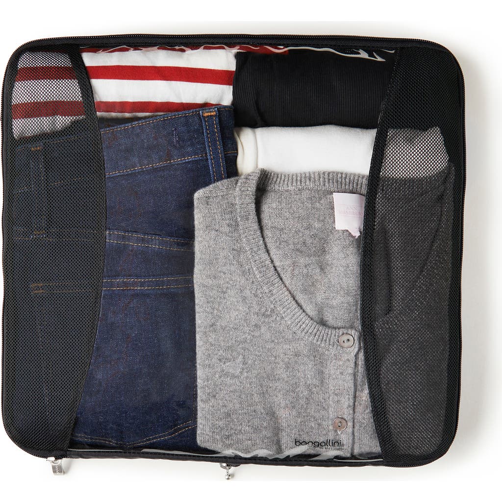 Baggallini Extra Large Compression Packing Cube In Black