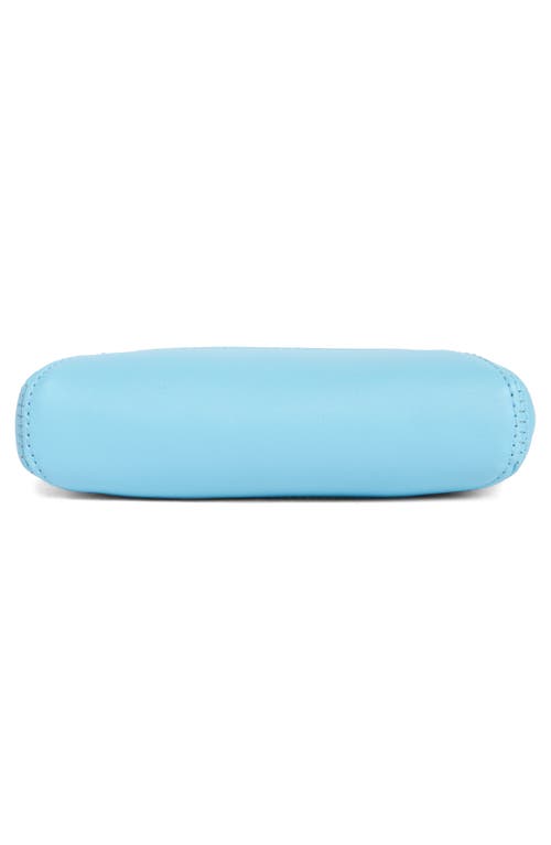 Steve Madden Zip Pouch Wristlet In Blue