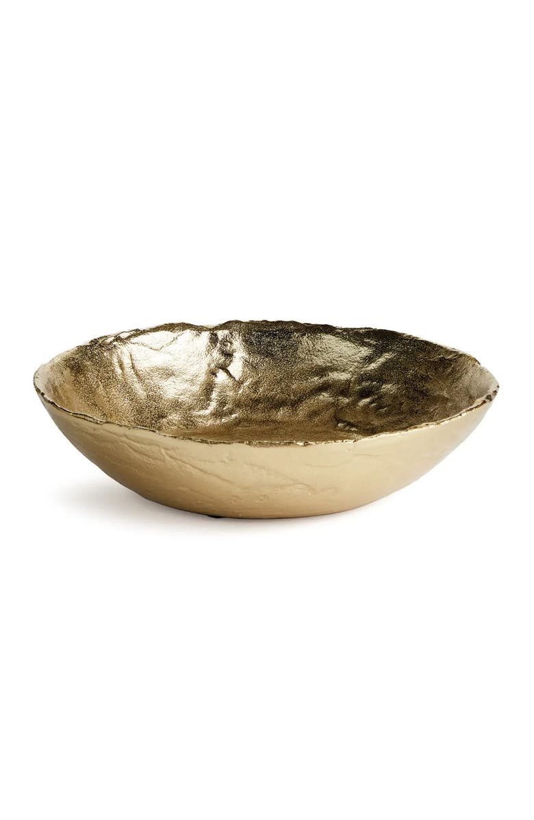 Napa Home & Garden Odessa Grande Decorative Bowl, Main, color, Gold