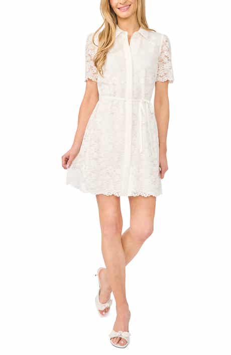 Tie Waist Lace Minidress