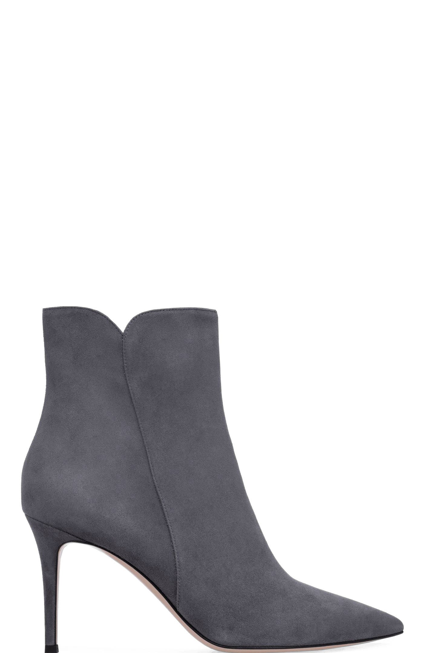 Levy 85 Bootie, Main, color, Grey Leather