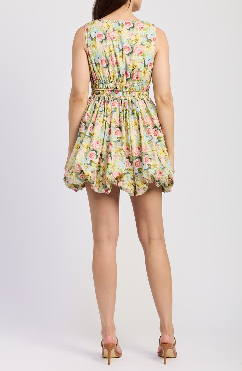 Cairo Bubble Hem Minidress