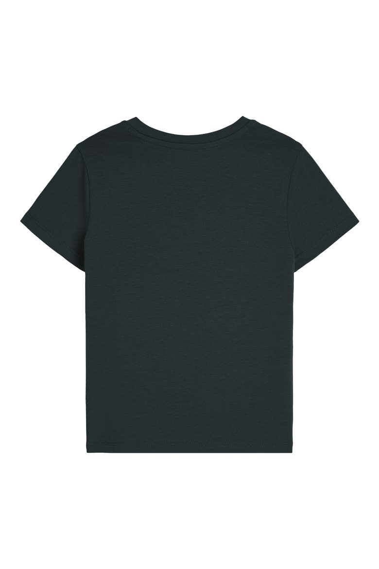 Kids' Foundations Stretch Cotton T-Shirt, Alternate, color, GREEN TERRAIN