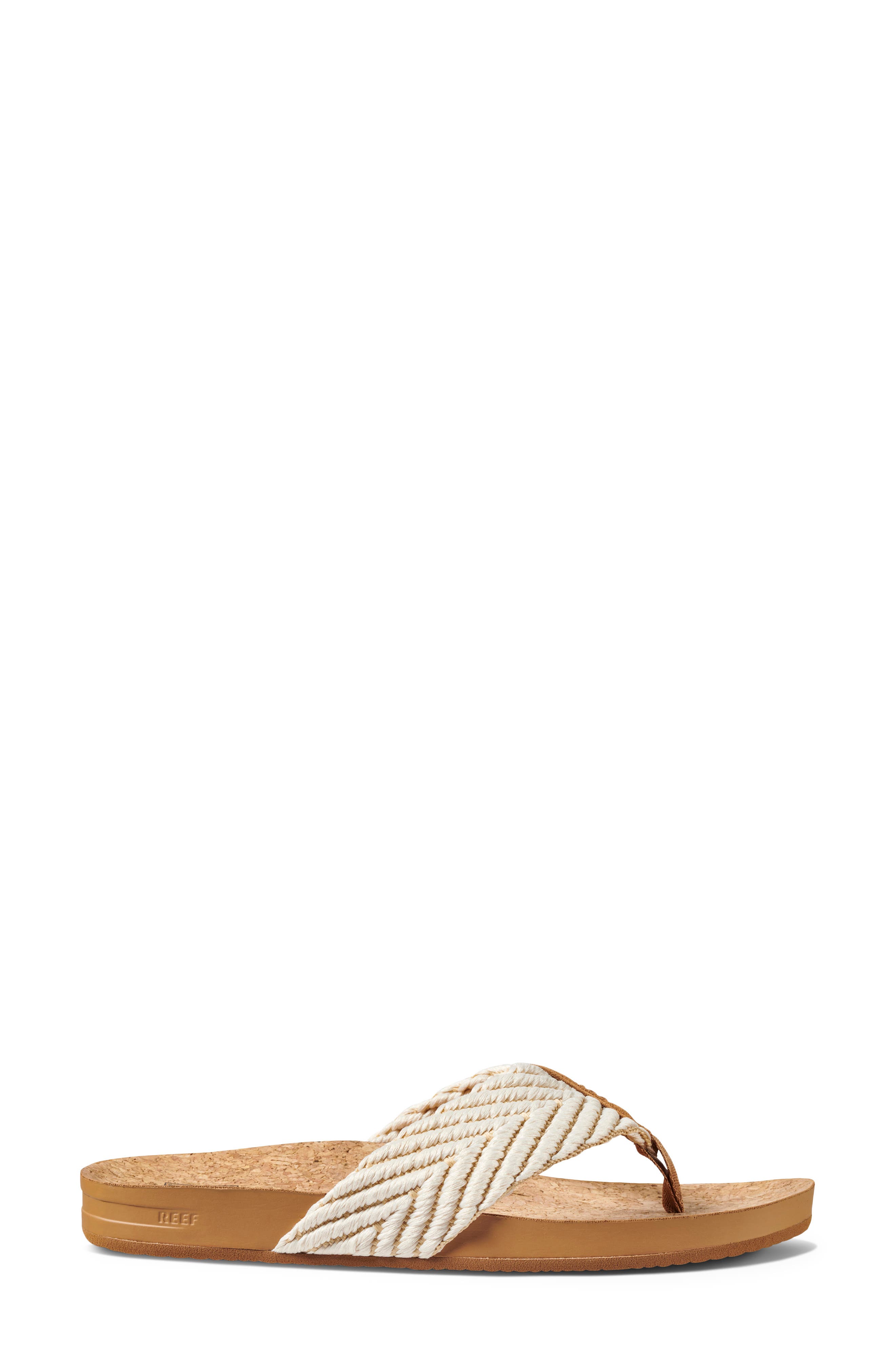 Reef Cusion Strand Flip Flop, Main, color, 