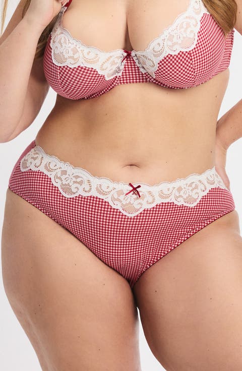 Swirly Girly Hipster Briefs (Regular & Plus)