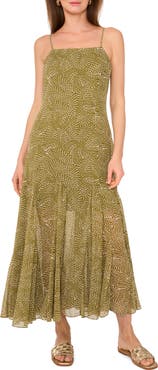 1.STATE V-Neck Maxi Dress