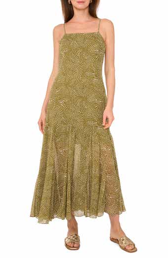 1.STATE V-Neck Maxi Dress