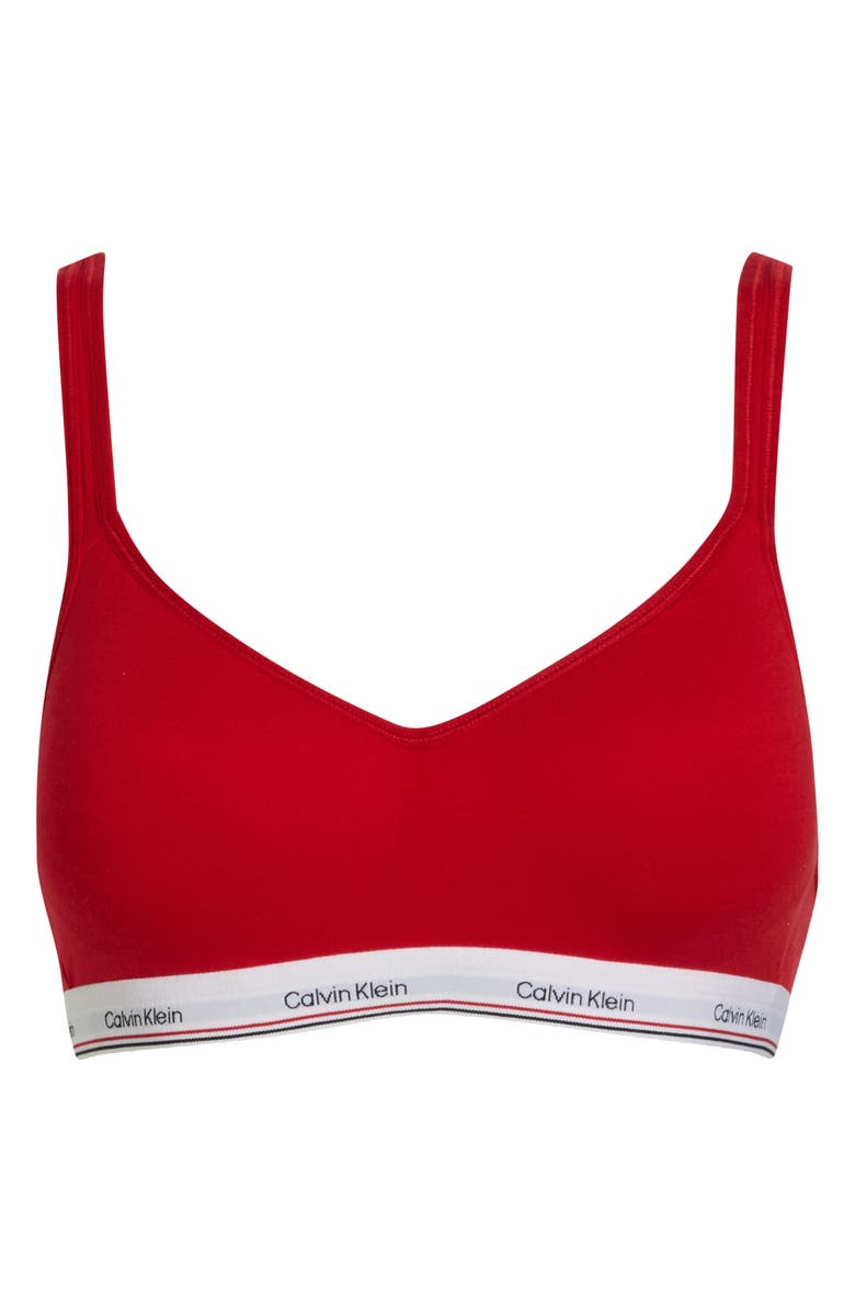 Calvin Klein Padded Wire Free Bralette, Alternate, color, Obsess