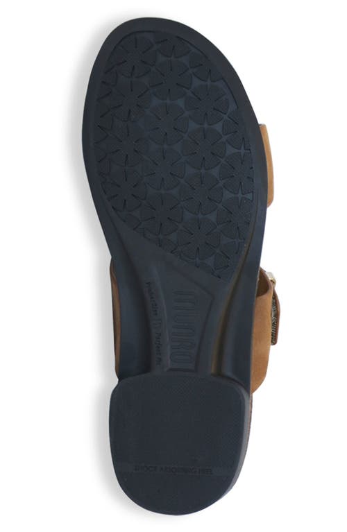 Munro Jody Slide Sandal In Brown