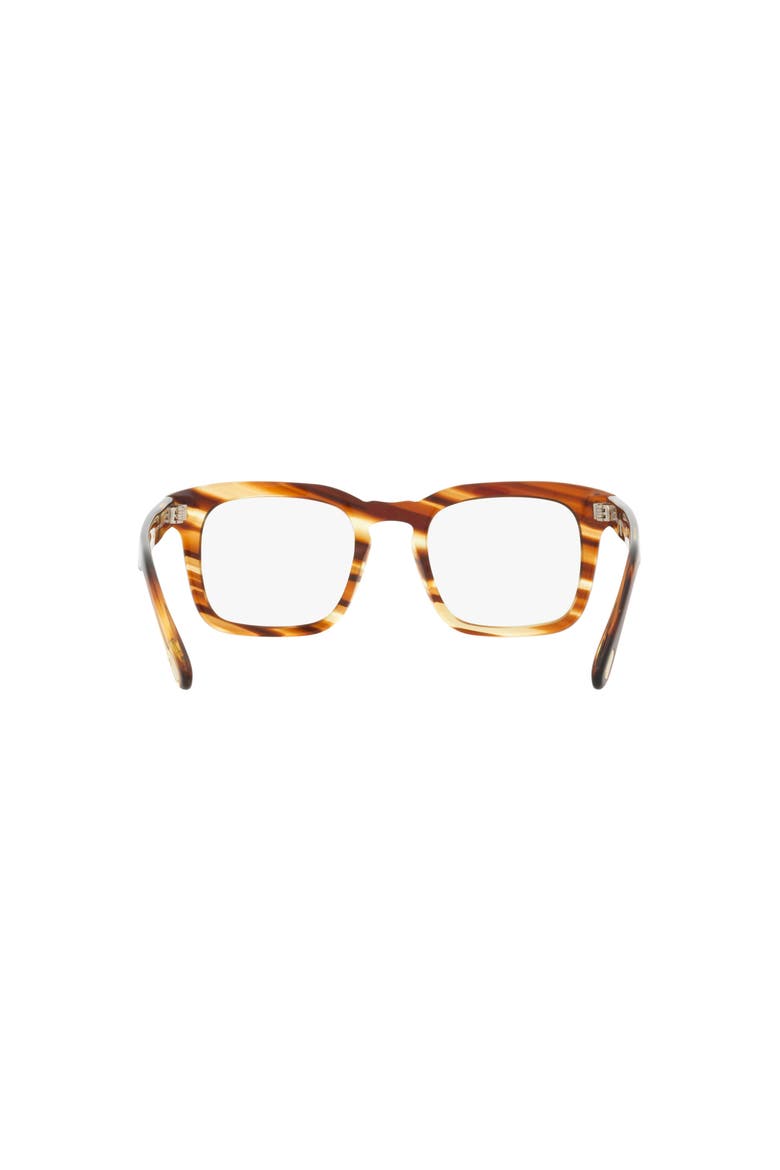 50mm Square optical glasses, Alternate, color, Tortoise