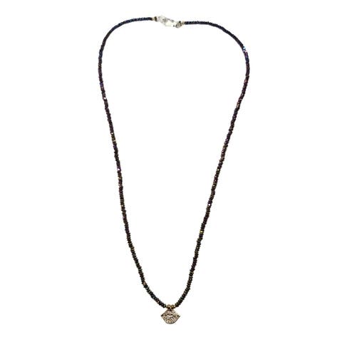 Rainbow Pyrite Kiss Necklace
