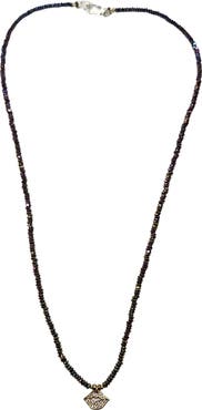 MADISON BEVERLY HILLS Rainbow Pyrite Kiss Necklace