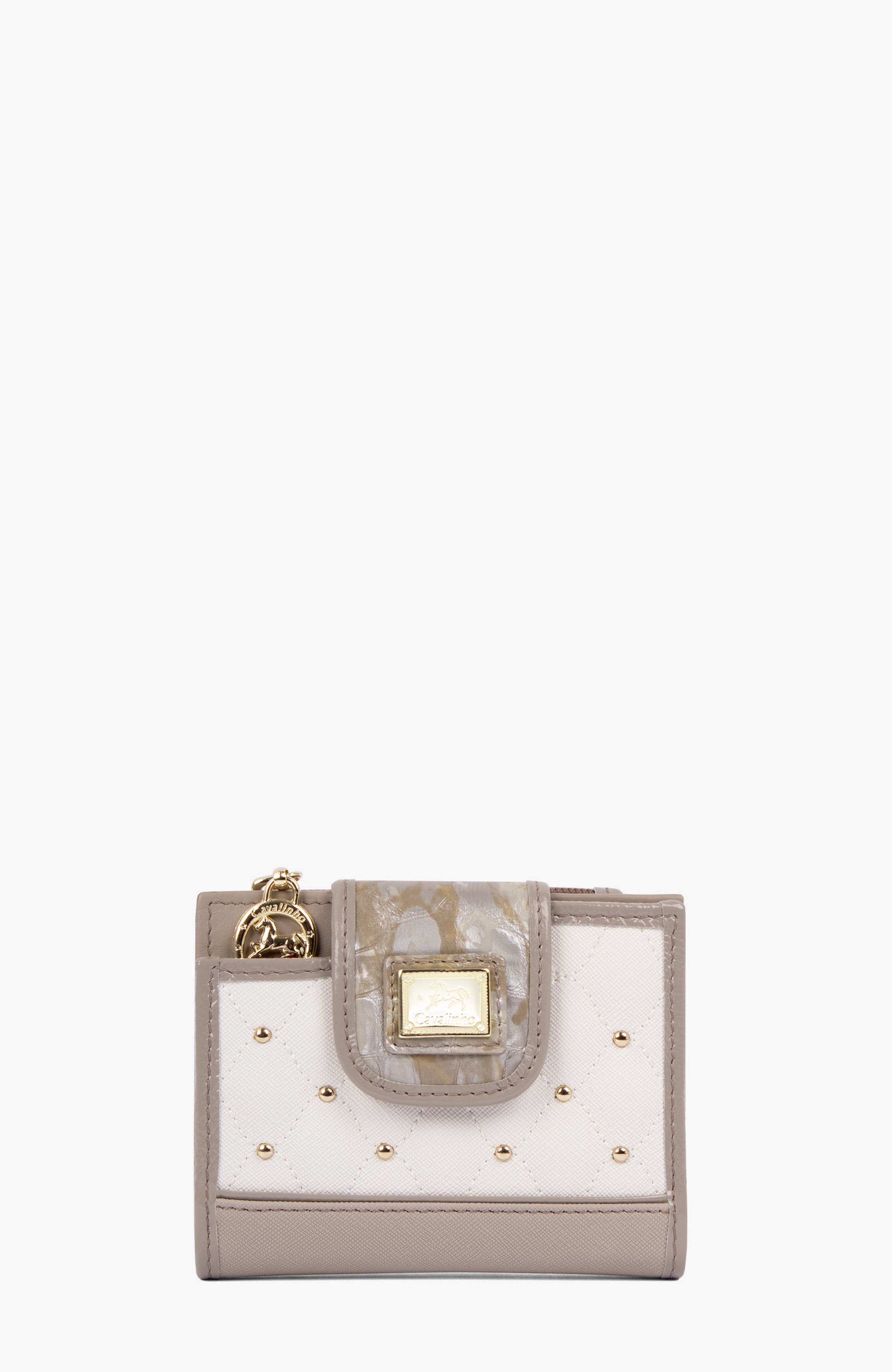 selected Beige / White