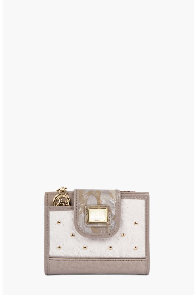 Craft Small Wallet 233, Main, color, Beige / White