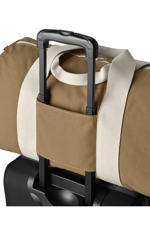 Lands' End Canvas Weekender Duffle Bag In Brown