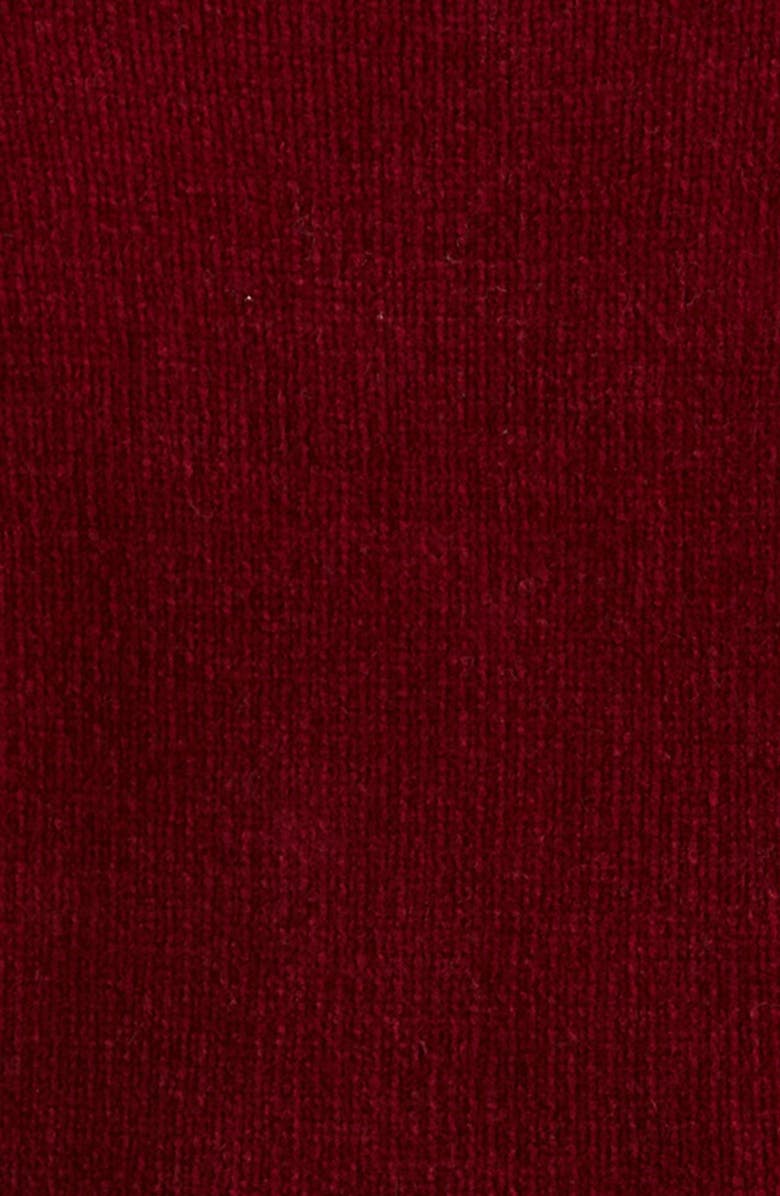 Nordstrom Icon Ruffle Sweater & Leggings Set, Alternate, color, Red Grape Bow- Pink Lotus