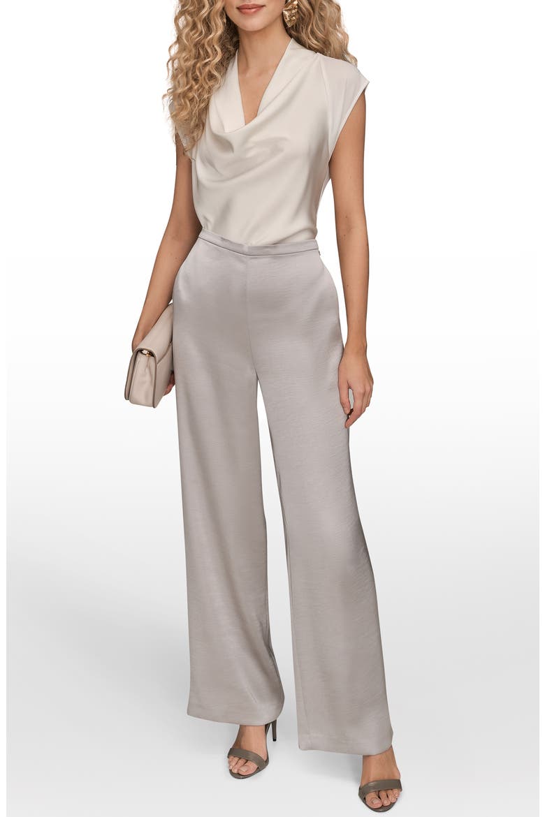 Pull-On Wide Leg Pants, Alternate, color, VAPOR