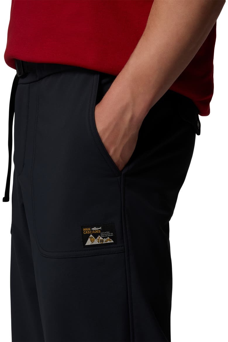 High Cascades Water Repellent Pants, Alternate, color, BLACK 010