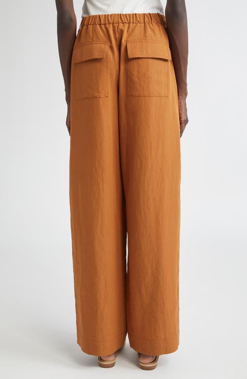 Vince Fluid Utility Pants In Brown