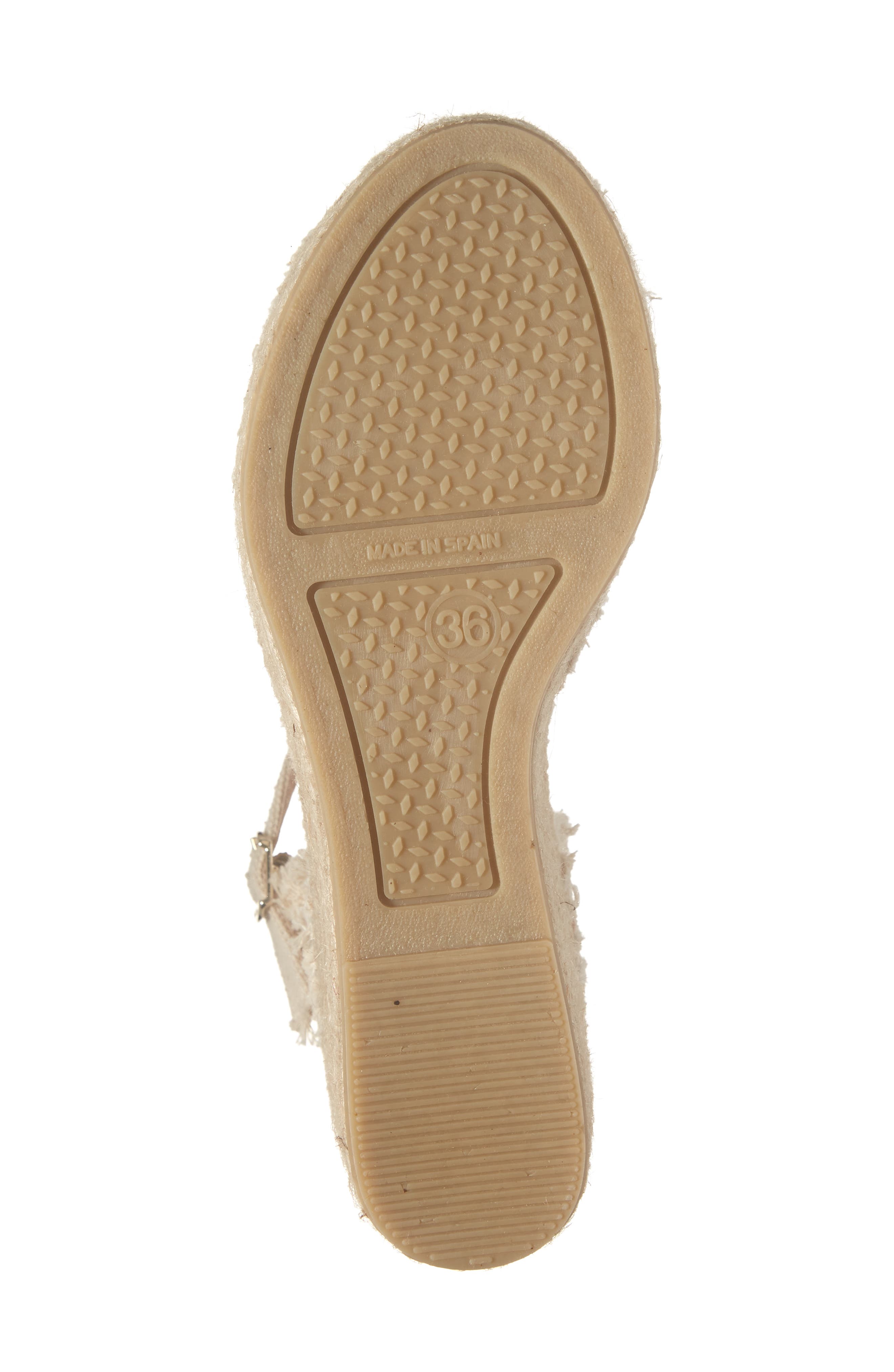 Toni Pons Isaura Platform Wedge Sandal, Alternate, color, Ecru