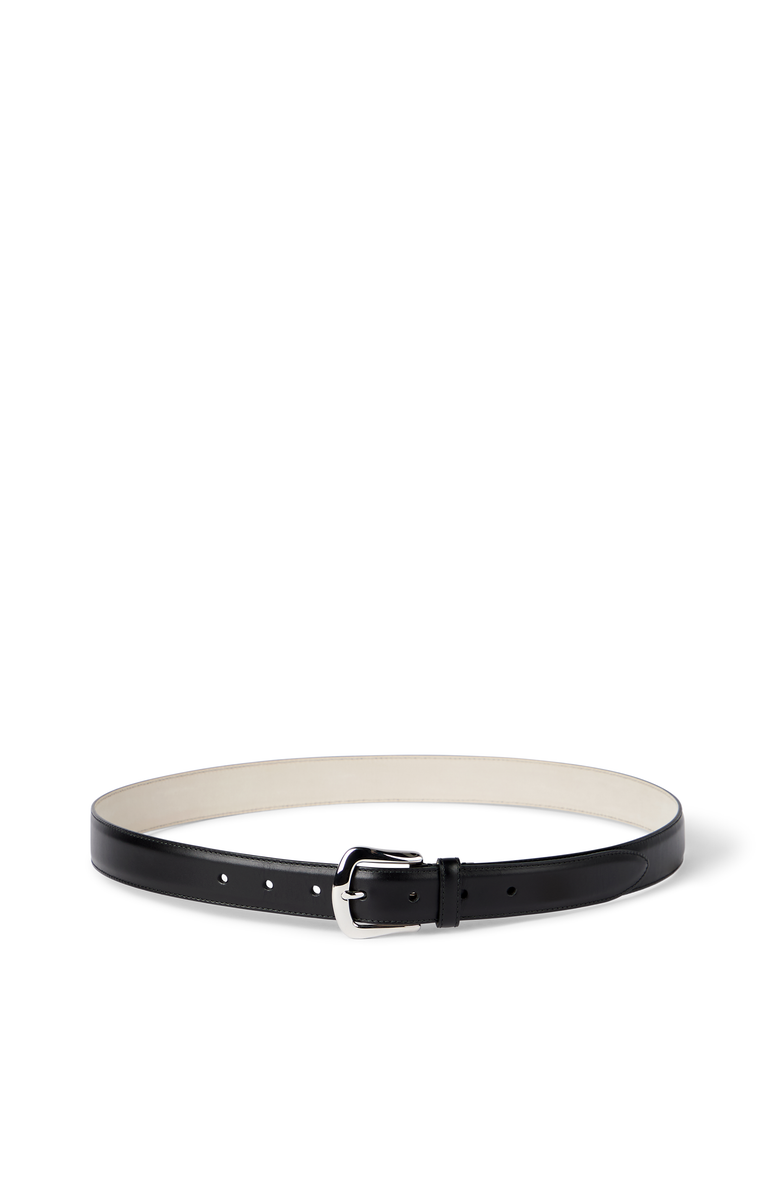 Brunello Cucinelli Calfskin belt, Main, color, Black