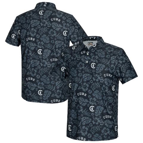 Men's Reyn Spooner  Navy Chicago Cubs Cooperstown Pua Performance Polo