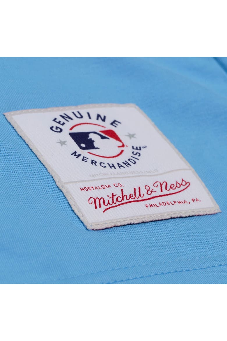 Men's Mitchell & Ness Light Blue Boston Red Sox Insignia Premium T-Shirt, Alternate, color, Light Blue