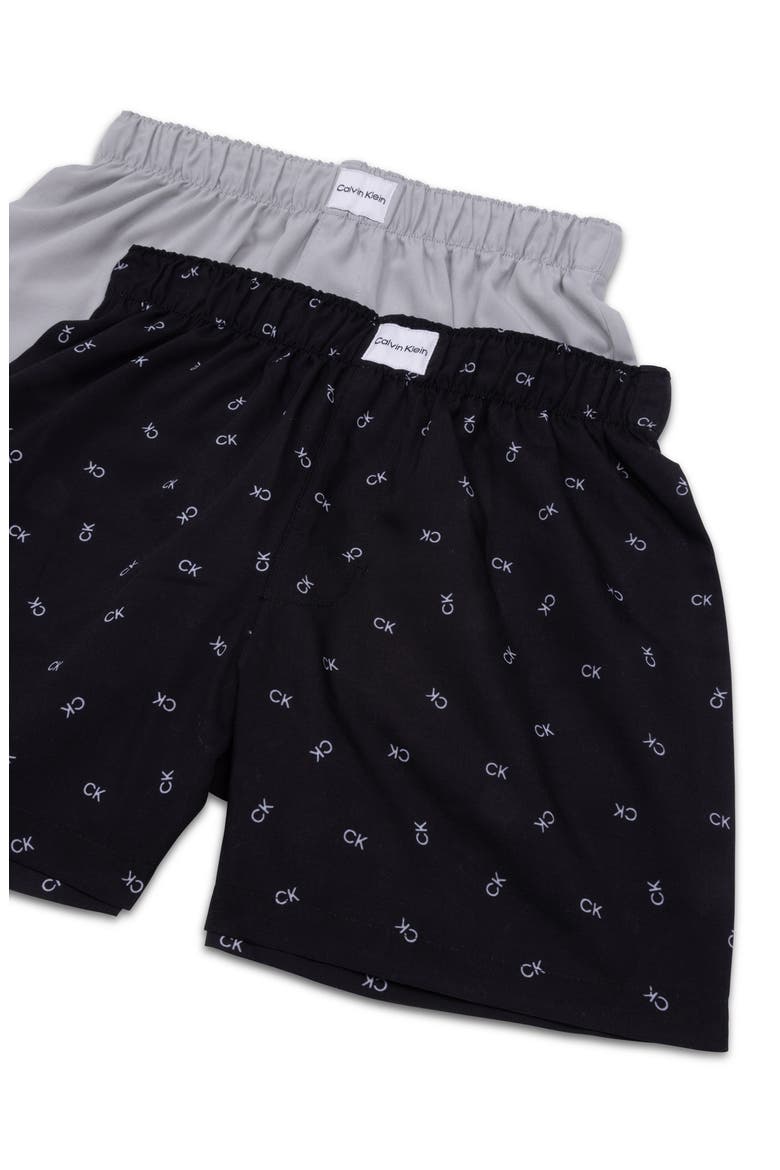 Kids' 2-Pack Assorted Pajama Shorts, Alternate, color, BKCKLG/GAZE