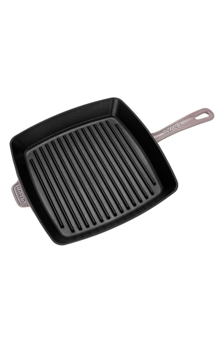Staub 12-Inch Square Enameled Cast Iron Grill Pan, Alternate, color, 