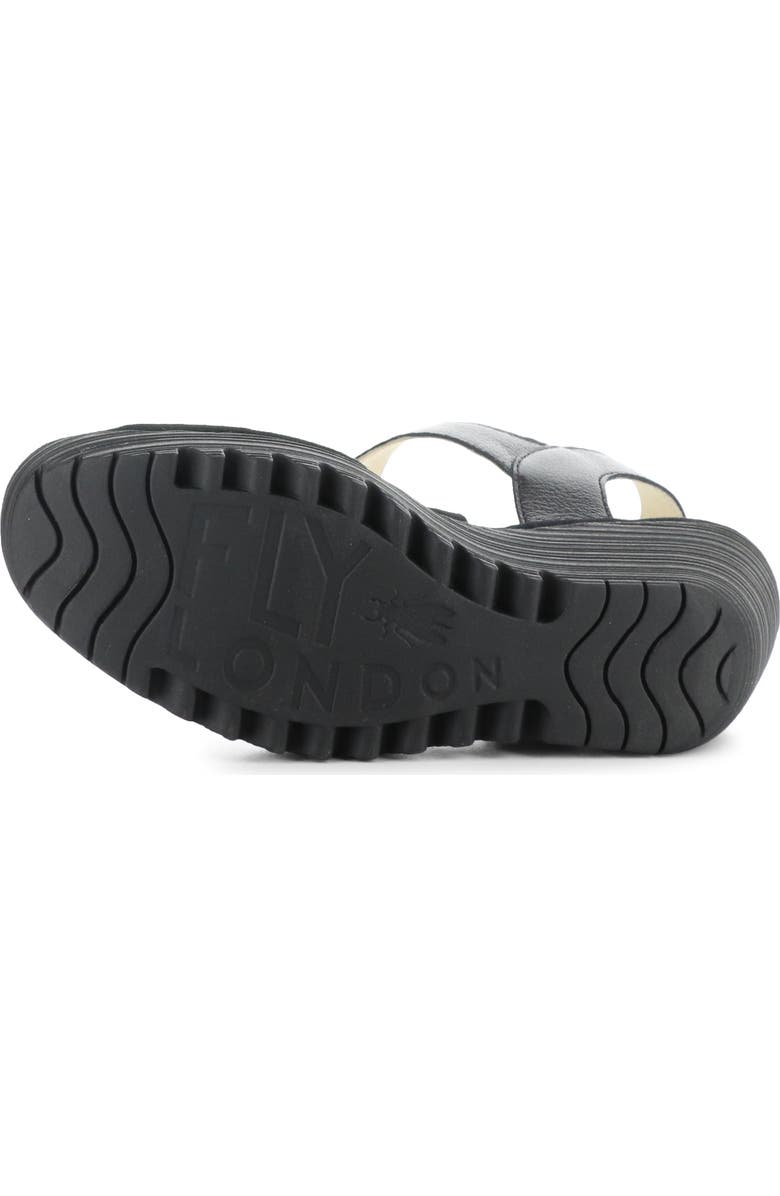 Fly London Yox Slingback Platform Wedge Sandal, Alternate, color,