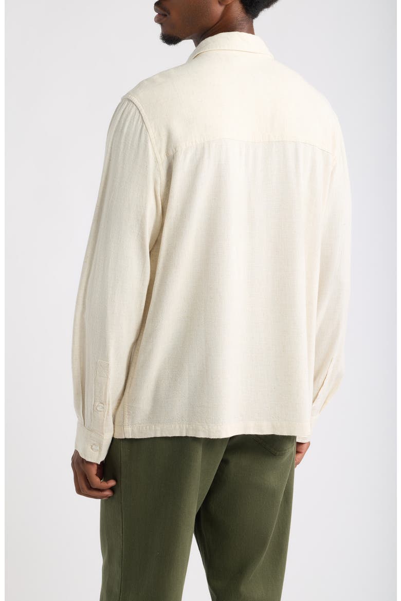 You Create Button-Up Shirt, Alternate, color, CONCRETE