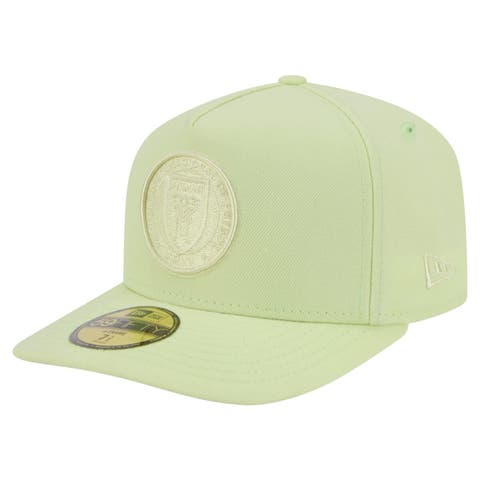 Men's New Era Green Inter Miami CF Color Pack A-Frame 59FIFTY Fitted Hat