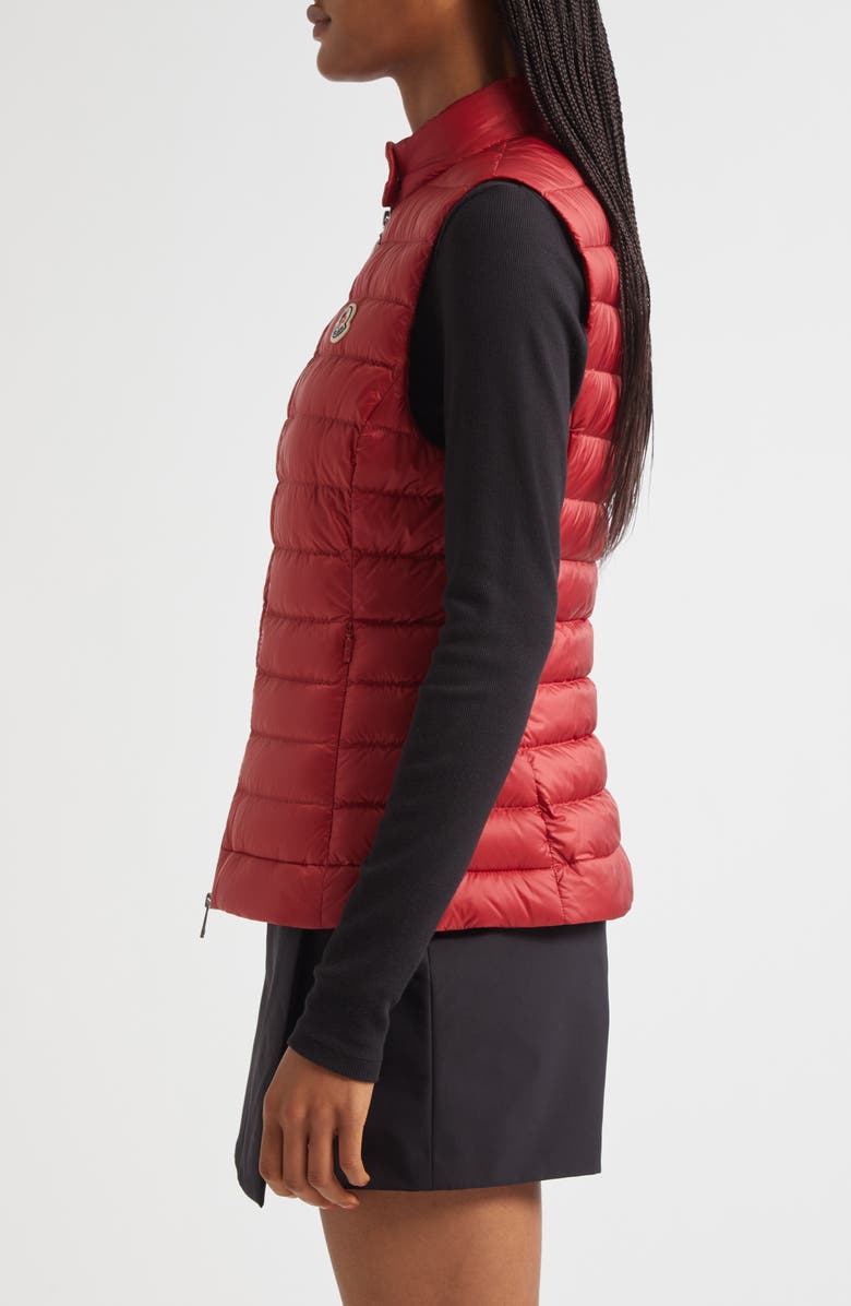 Moncler Igens Down Puffer Vest, Alternate, color, Red Auburn