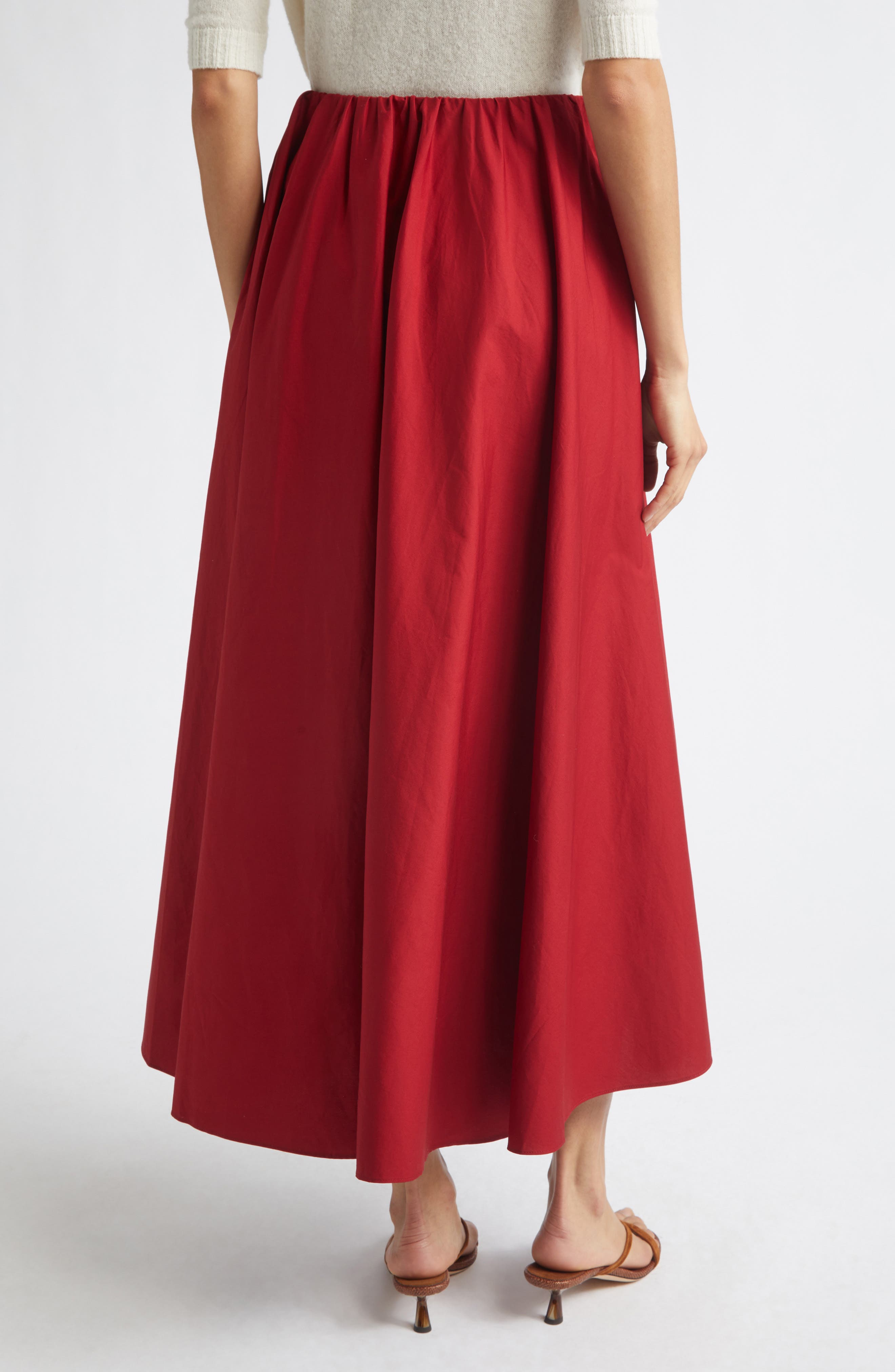 Milano Stretch Cotton Skirt - image 2