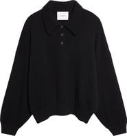 Lisa Yang Etta Cashmere Polo Sweater