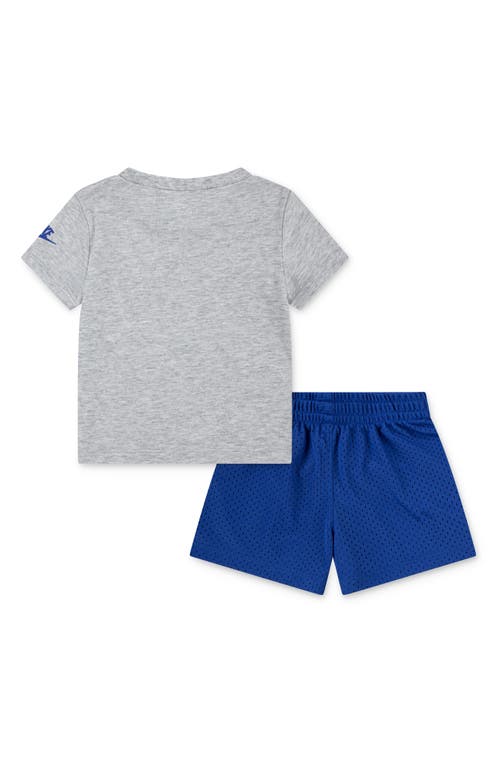 Nike Short Sleeve T-shirt & Shorts Set In Game Royal