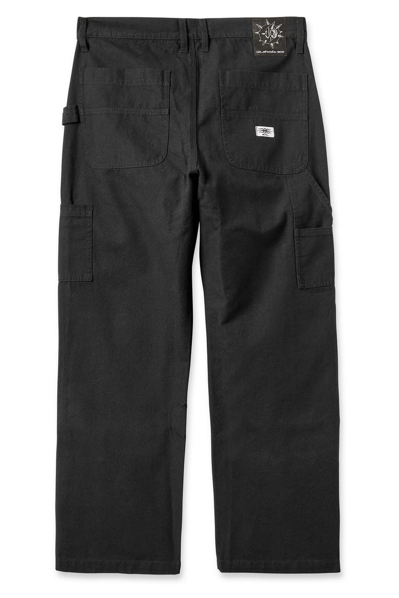 Mercury Carpenter Pants, Alternate, color, BLACK