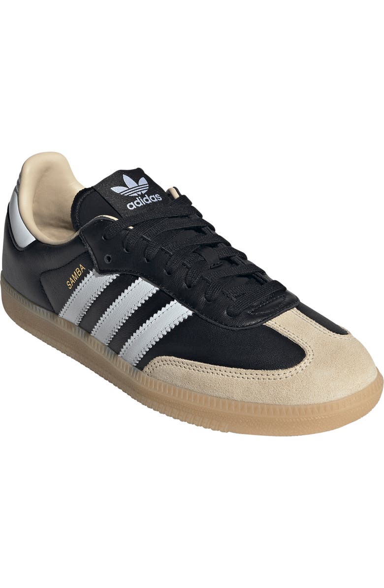 adidas Gender Inclusive Samba OG Sneaker, Main, color, Black/White/Gum