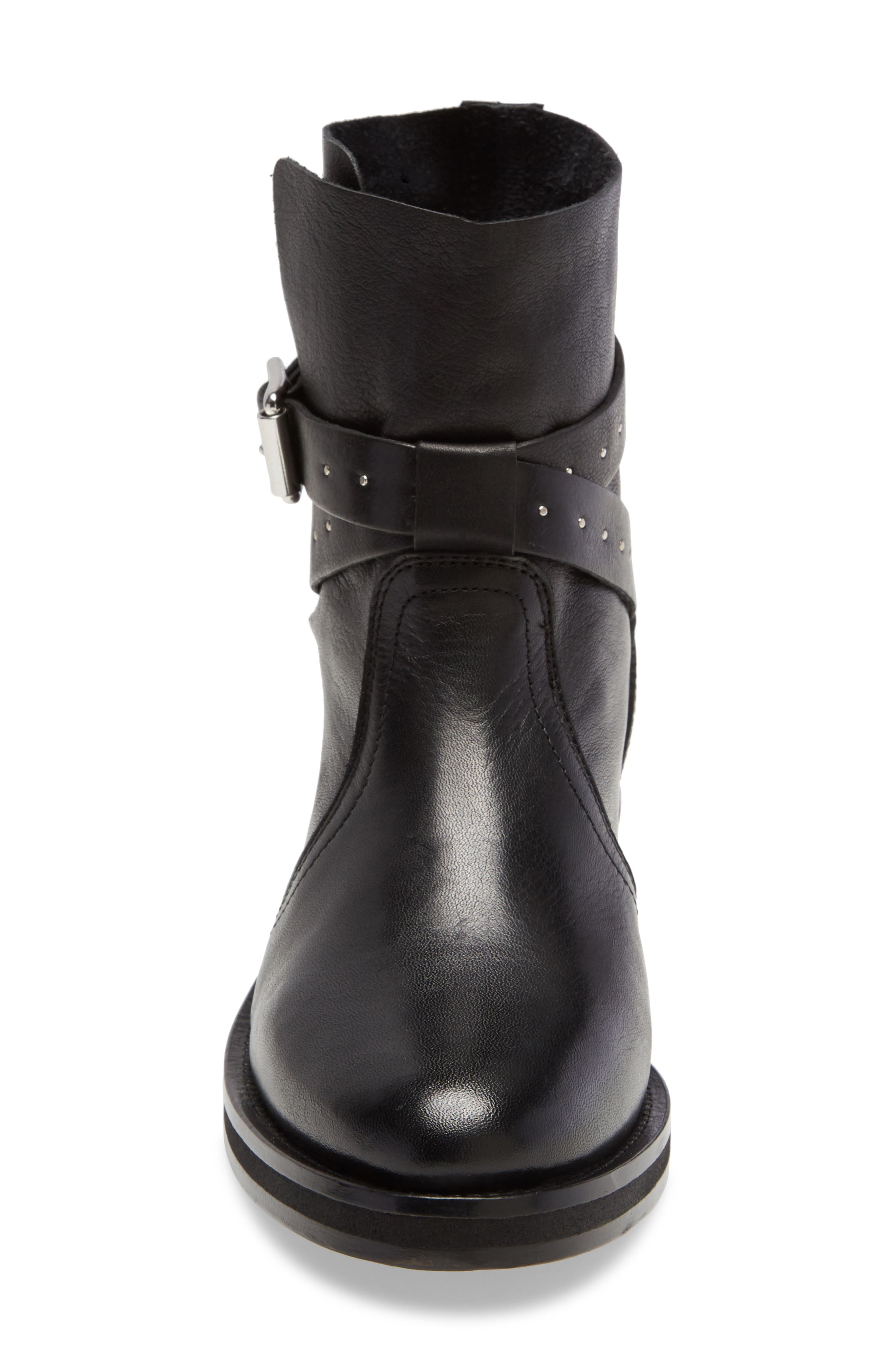 AllSaints Carla Buckle Boot, Alternate, color, 